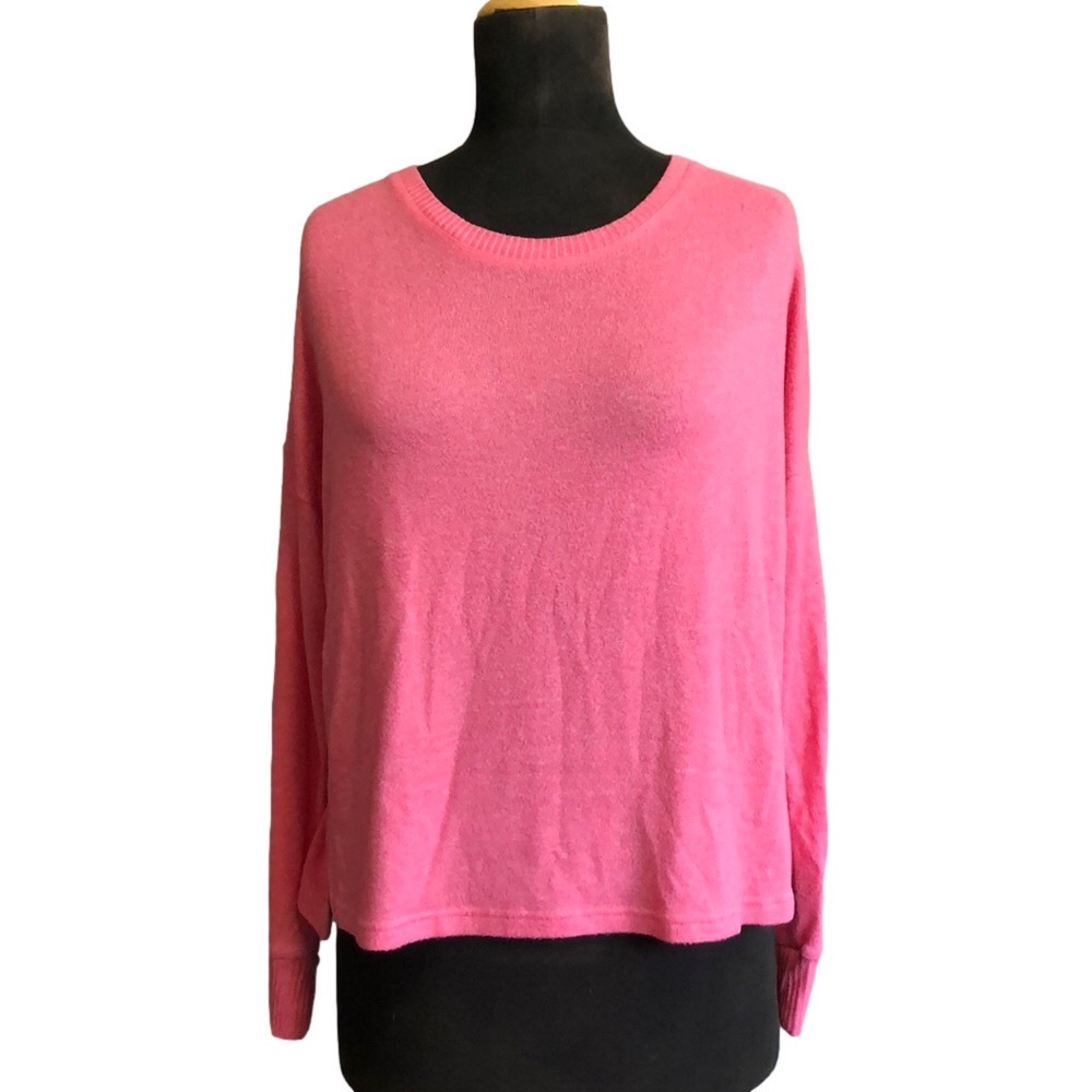 Pink Soft Serve Clothing ‘Lounge Life’ Long Sleeved Top, Size Large